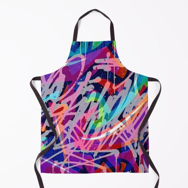 Aperçu de l'œuvre Graffiti Brush Abstract créée et vendue par ViaARTfactory.