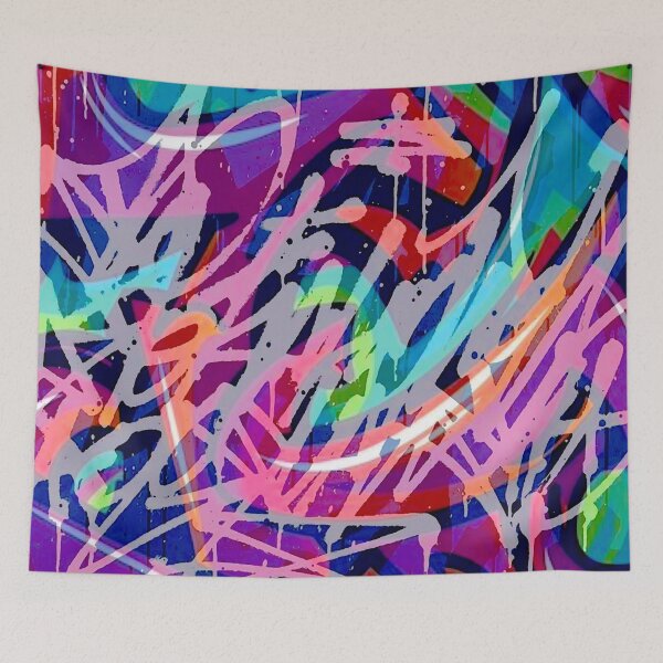 Item preview, Graffiti Brush Abstract designed and sold by ViaARTfactory.