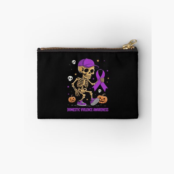 Item preview, Halloween Skeleton Domestic Violence Awareness designed and sold by LinlinsDemons.