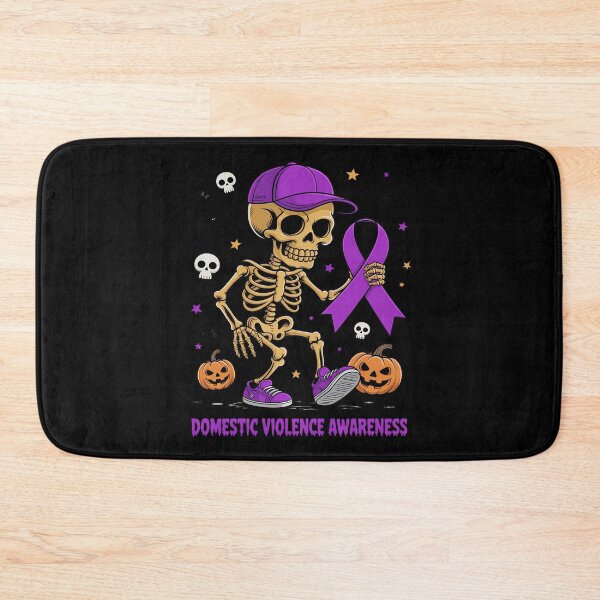 Item preview, Halloween Skeleton Domestic Violence Awareness designed and sold by LinlinsDemons.