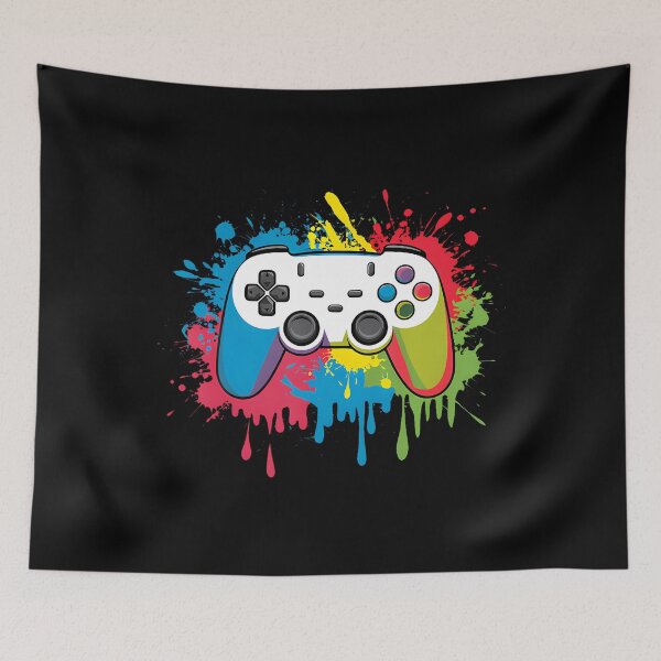Item preview, Control All The Video Game Controller Gamer Boys Men designed and sold by MargieLauren.