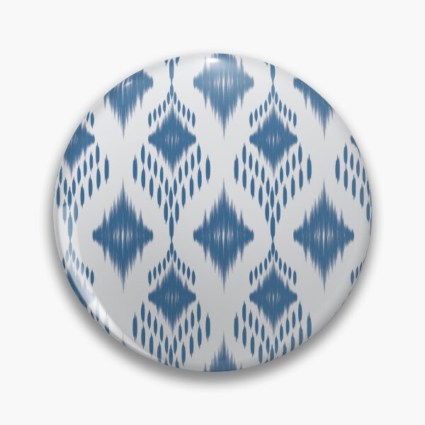 Item preview, A seamless geometric Ikat pattern inspired by traditional hand-dyed weaving techniques designed and sold by Line-Aura.