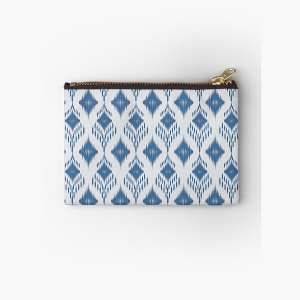 Item preview, A seamless geometric Ikat pattern inspired by traditional hand-dyed weaving techniques designed and sold by Line-Aura.