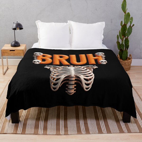 Item preview, Halloween Skeleton Gamer Bruh Funny Video Gaming designed and sold by LinlinsDemons.