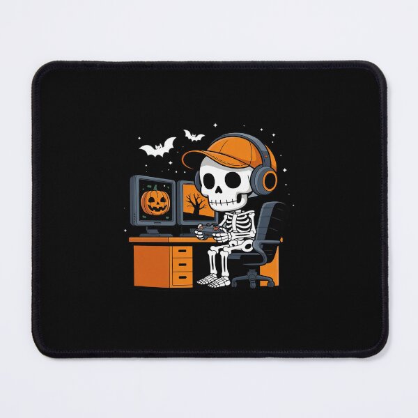 Item preview, Halloween Skeleton Gamer Video Gaming Skeleton Gaming designed and sold by LinlinsDemons.