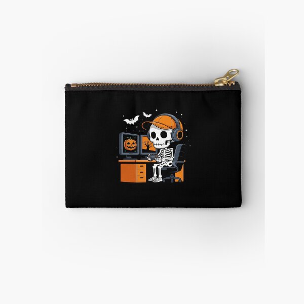 Item preview, Halloween Skeleton Gamer Video Gaming Skeleton Gaming designed and sold by LinlinsDemons.