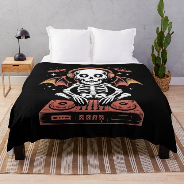 Item preview, Halloween Skeleton Gamer Video Gaming designed and sold by LinlinsDemons.