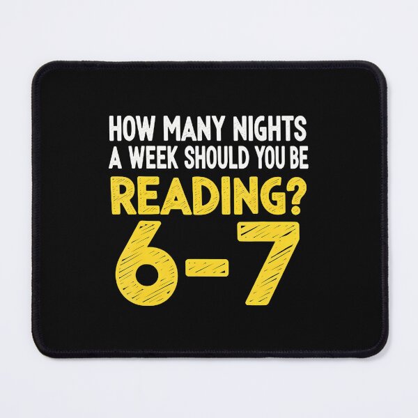 Item preview, How Many Night A Week Should You Be Reading 67 Meme Teacher designed and sold by JaimeTrudie.