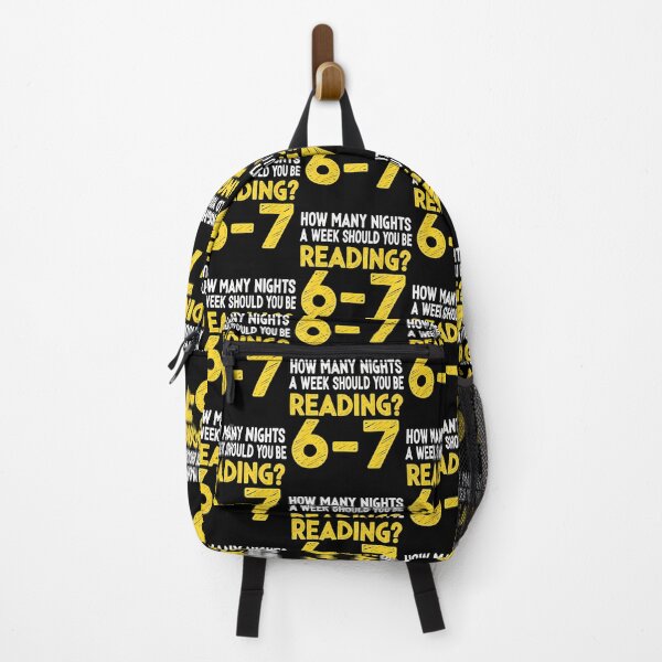 Item preview, How Many Night A Week Should You Be Reading 67 Meme Teacher designed and sold by JaimeTrudie.