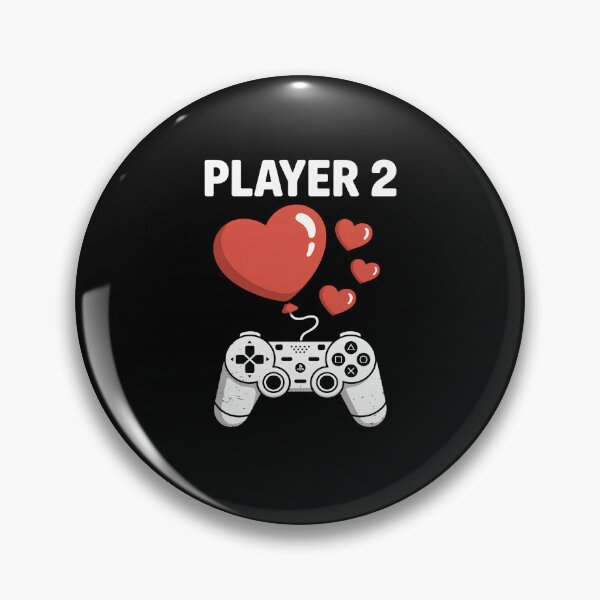 Item preview, Player 2 Valentines Day Gaming Matching Couple Gamer designed and sold by catsdothingz.
