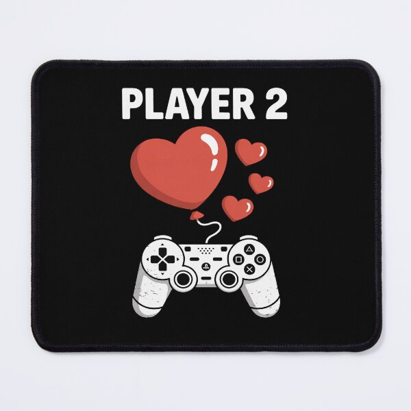 Item preview, Player 2 Valentines Day Gaming Matching Couple Gamer designed and sold by catsdothingz.
