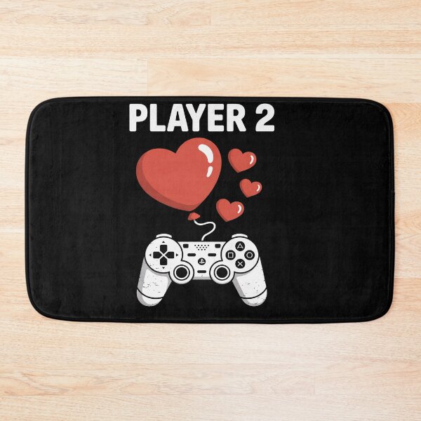Item preview, Player 2 Valentines Day Gaming Matching Couple Gamer designed and sold by catsdothingz.