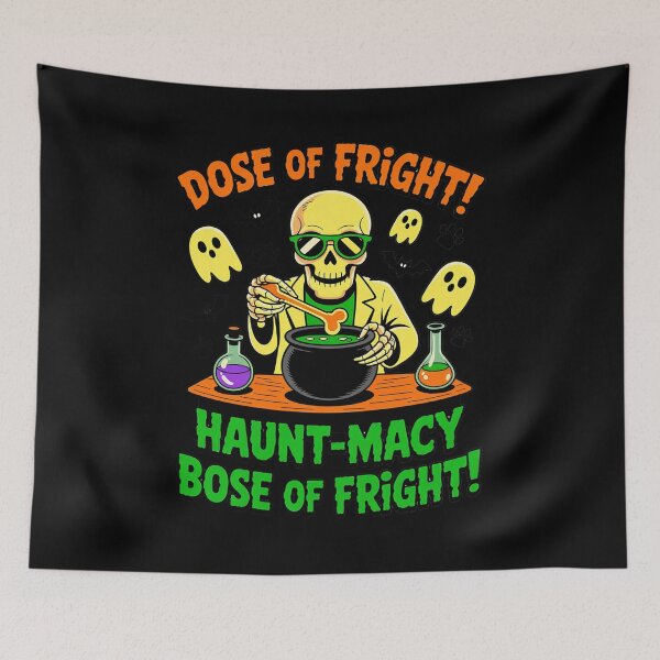 Item preview, Halloween Skeleton Potion Mix Lab Dose of Fright designed and sold by LinlinsDemons.