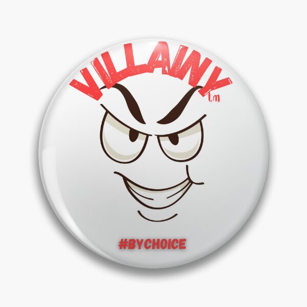 Item preview, Villian™ Face Logo – My Choice Edition designed and sold by DezigEK.