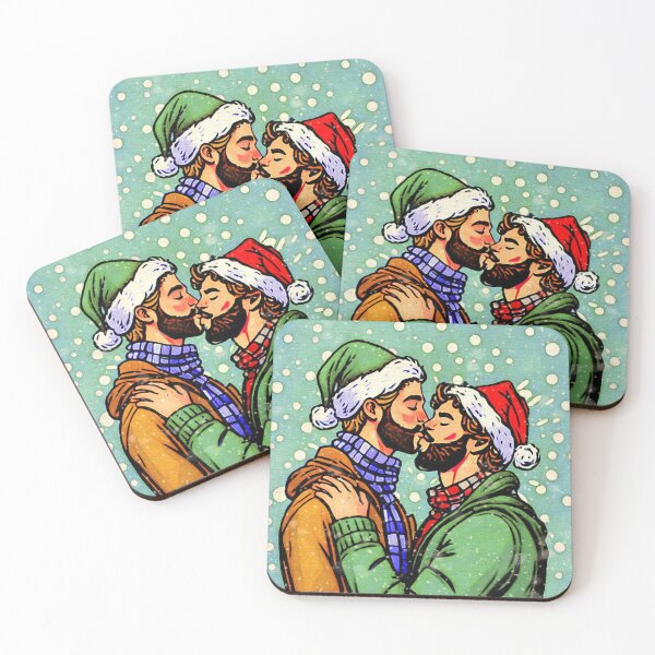 Item preview, A Christmas Kiss X designed and sold by Hunkyismything.