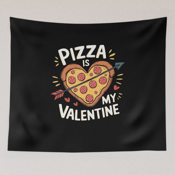Item preview, Pizza Is My Valentine Valentines Day designed and sold by KellyJudith.