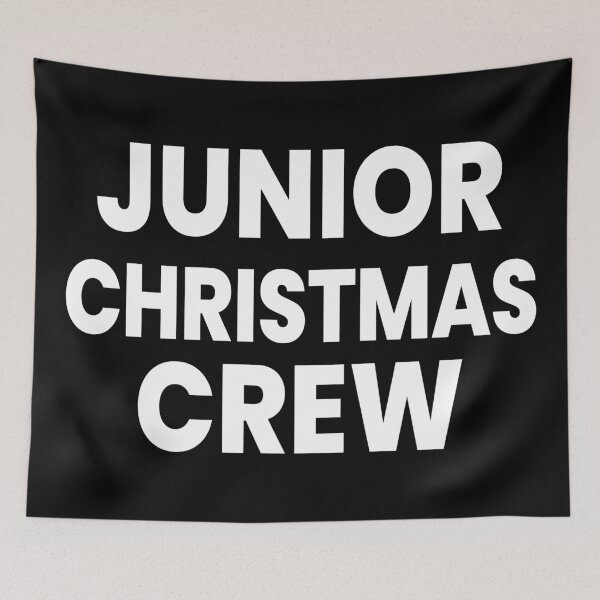 Item preview, Junior Christmas Crew – Matching Family Holiday Shirt designed and sold by Kewessthetic.