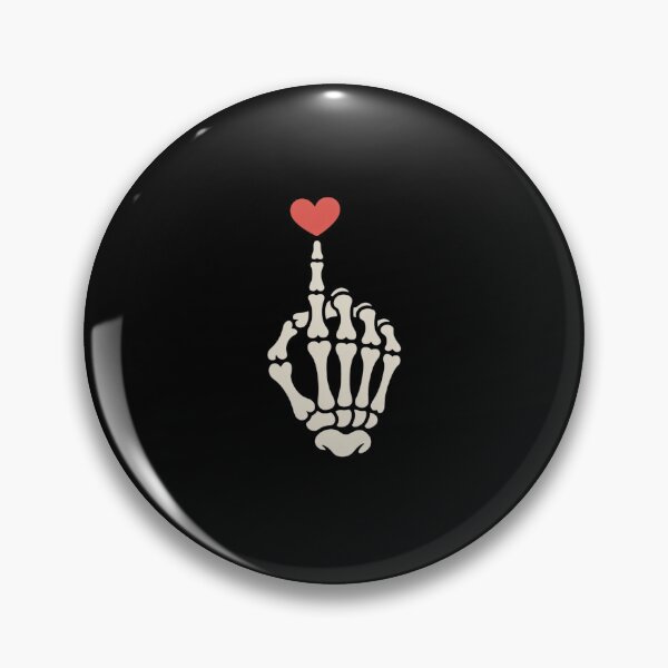 Item preview, Skeleton Heart Hand Halloween Valentine Girl Women Men  designed and sold by catsdothingz.
