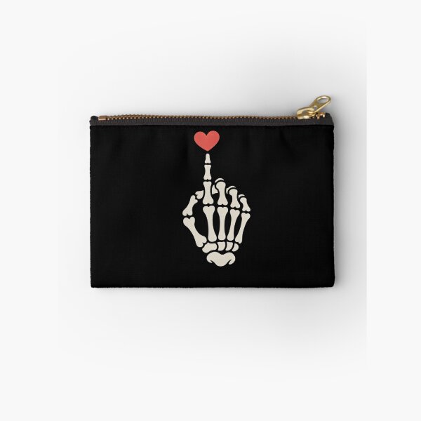 Item preview, Skeleton Heart Hand Halloween Valentine Girl Women Men  designed and sold by catsdothingz.