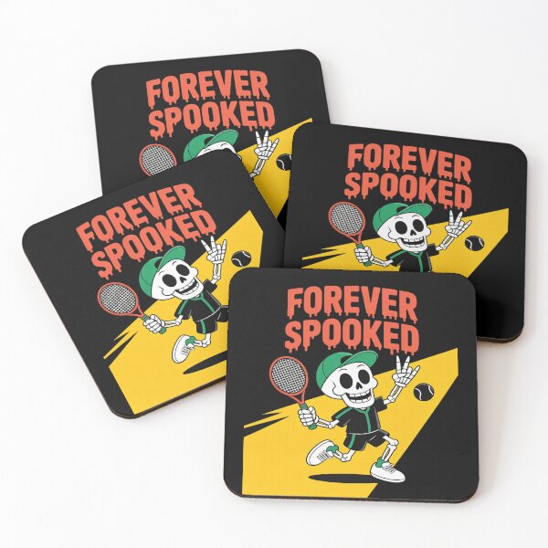 Item preview, Halloween Skeleton Tennis Forever Spooked designed and sold by velltoons.