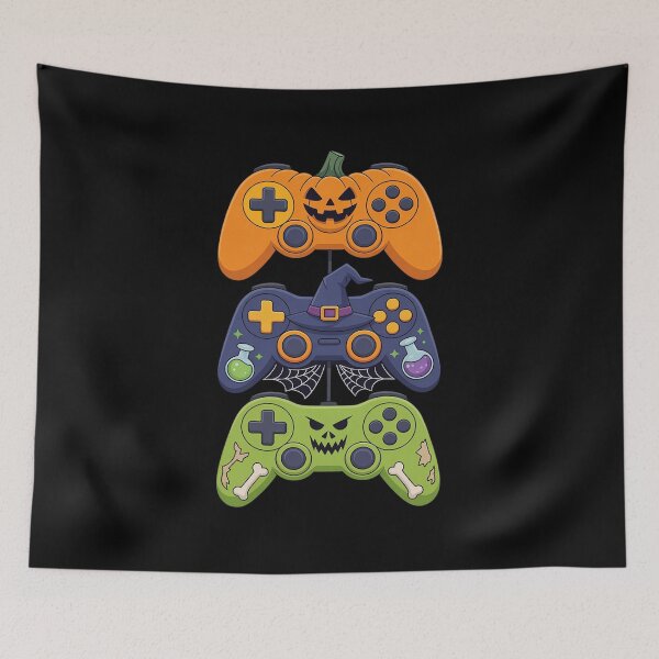 Item preview, Halloween Skeleton Zombie Gaming Controllers Mummy designed and sold by velltoons.