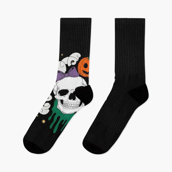 Item preview, Halloween Skulls Pumpkin Dripping Candy Skull designed and sold by velltoons.