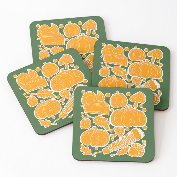 Item preview, Thanksgiving Bliss With green background  designed and sold by missmann.