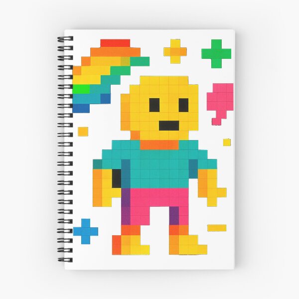 Item preview, Pixel Rainbow Character – Colorful Retro 8-Bit Style Art designed and sold by Samuk-Fern.