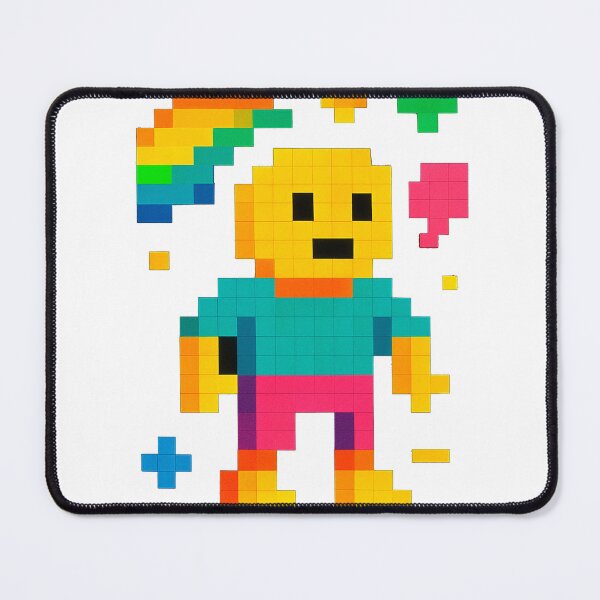 Item preview, Pixel Rainbow Character – Colorful Retro 8-Bit Style Art designed and sold by Samuk-Fern.