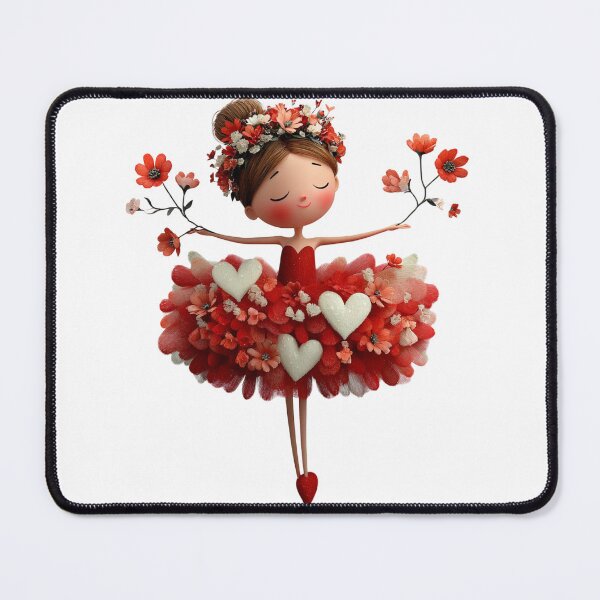 Item preview, Blossoming Ballerina Angel designed and sold by ewrightmerch.