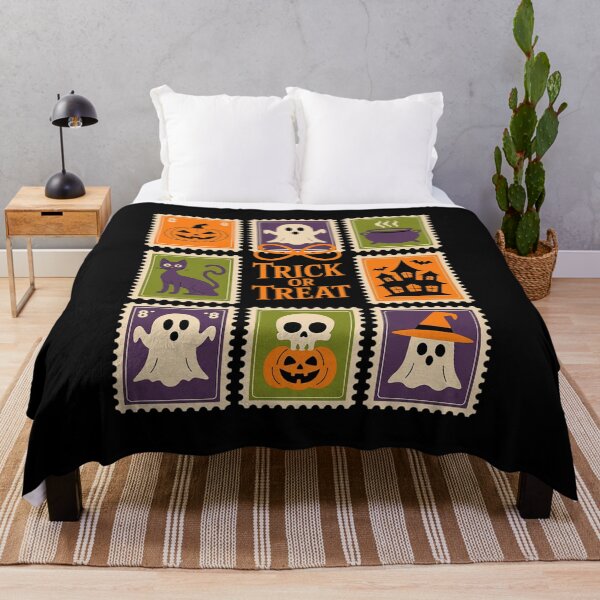 Item preview, Halloween Stamp Icons Halloween Cat Ghost Stamp designed and sold by velltoons.