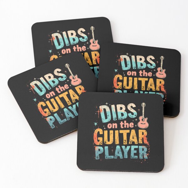 Item preview, Dibs On The Guitar Player Guitar Music designed and sold by MarionCharleen.