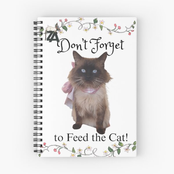 Item preview, Don’t Forget to Feed the Cat!  designed and sold by RMHamilton.