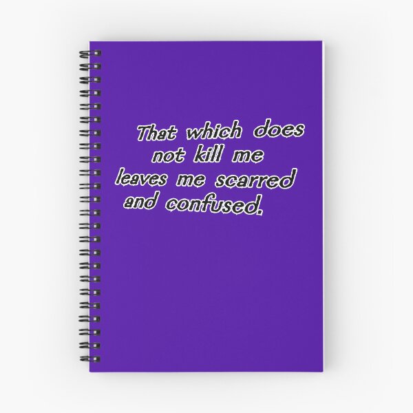 Item preview, That which does not kill me, purple designed and sold by mntimg.
