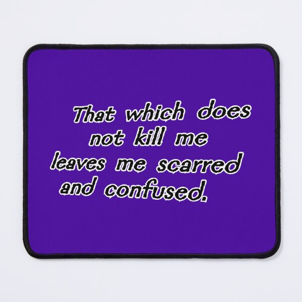 Item preview, That which does not kill me, purple designed and sold by mntimg.