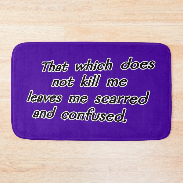 Item preview, That which does not kill me, purple designed and sold by mntimg.