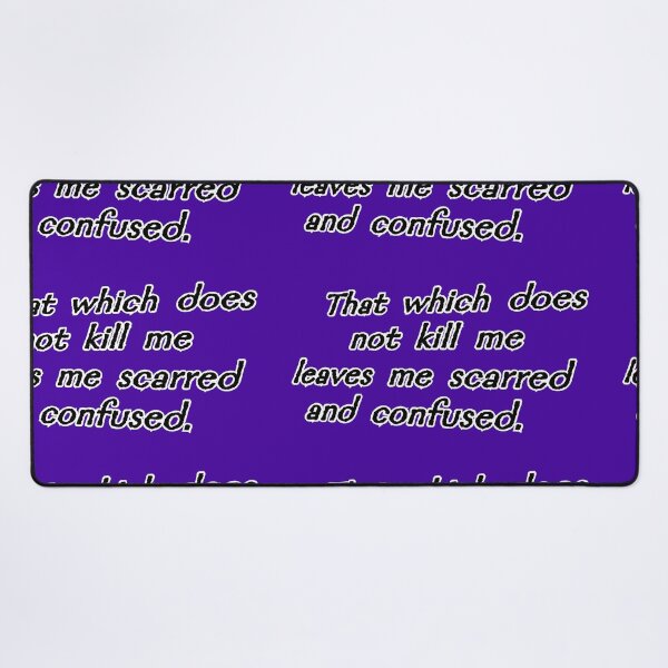 Item preview, That which does not kill me, purple designed and sold by mntimg.