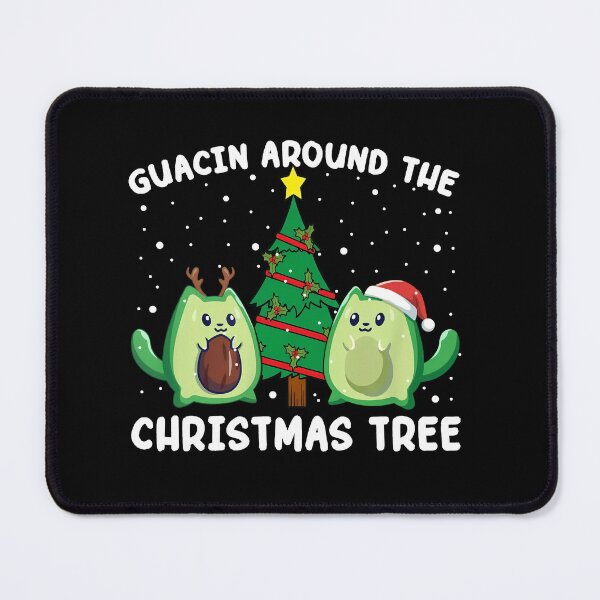 Item preview, Guacin Around the Christmas Tree Avocado Cats designed and sold by LashondaGreen89.