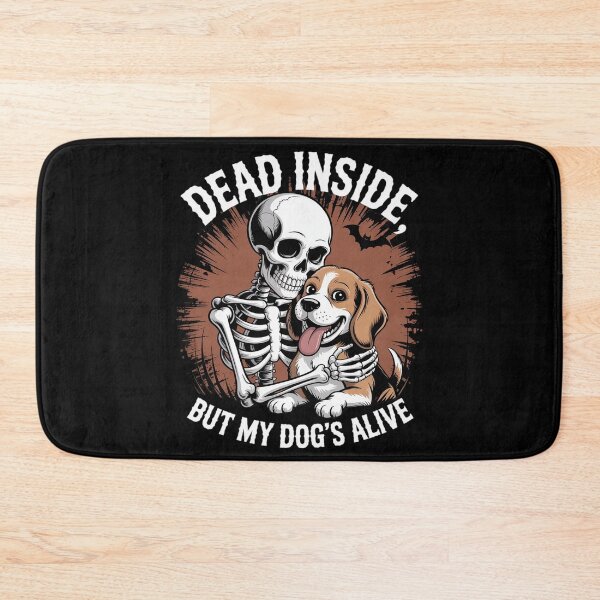 Item preview, Halloween Therapy Dog Dead Inside But My Dog’s Alive designed and sold by velltoons.