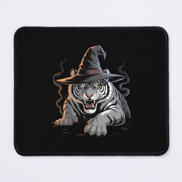 Item preview, Halloween Tiger Witch Scary Face Zombie Animal Halloween designed and sold by velltoons.