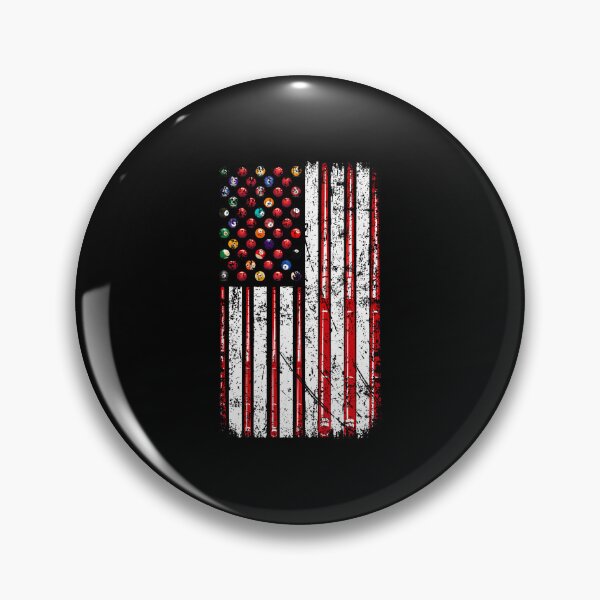 Artikelvorschau, Billardtisch mit amerikanischer Flagge entworfen und verkauft von MarionCharleen.