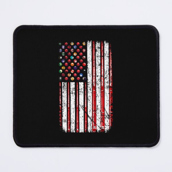 Artikelvorschau, Billardtisch mit amerikanischer Flagge entworfen und verkauft von MarionCharleen.