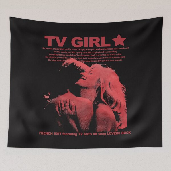 Item preview,  French Exit Featuring Tv Girl'S Song Lovers Rock designed and sold by DanielleKon.