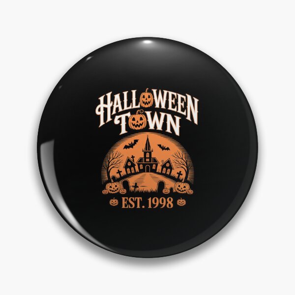 Item preview, Halloween Town Est 1998 Spooky Pumpkin Ghost Gifts designed and sold by velltoons.