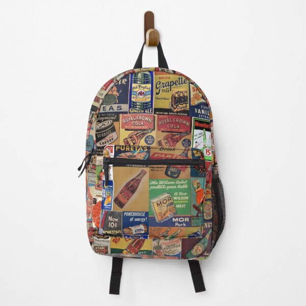 Item preview, Vintage Grocery Ad Collage designed and sold by Ephemorabilia Shop.