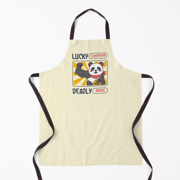 Item preview, Lucky Charm Deadly Arm - Panda Flexing Biceps Japanese Pop Culture designed and sold by Brogress Project.