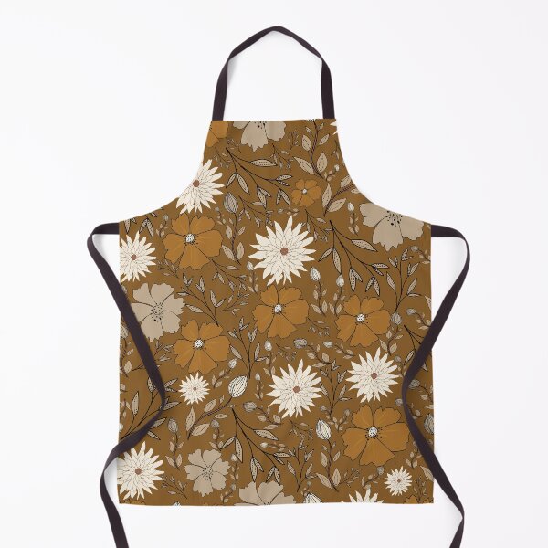 Item preview, Seamless brown Boho pattern featuring vintage-inspired tribal and geometric elements designed and sold by Line-Aura.