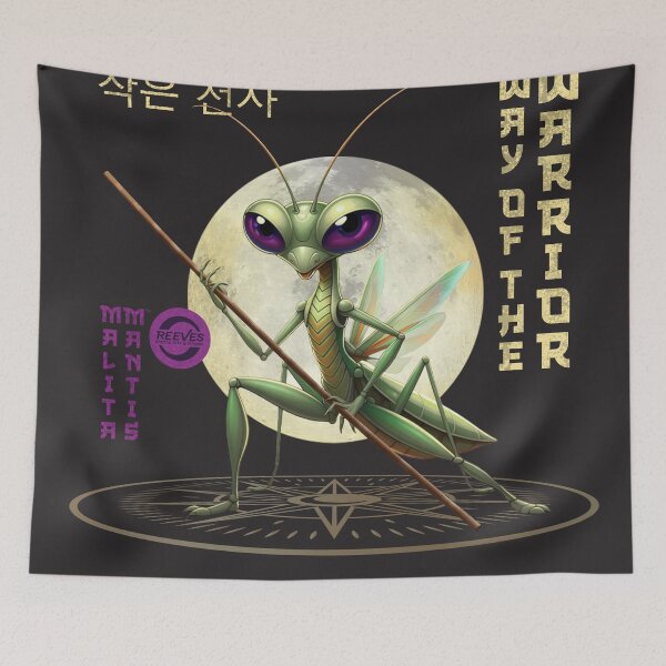 Item preview, Malita Mantis - Dark Background designed and sold by ReevesTaekwondo.