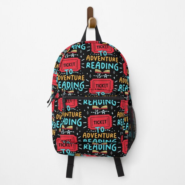 Item preview, Reading Is A Ticket To Adventure Fun Book Lovers Fun designed and sold by BrandyMartha.