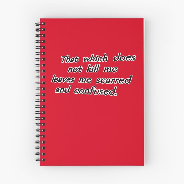 Item preview, That which does not kill me, red designed and sold by mntimg.